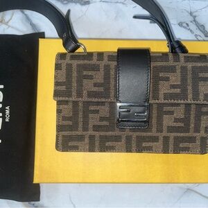 Fendi Brown and Black Women's Bag